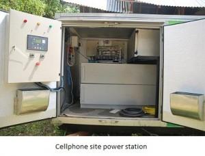 Cellphone site power station