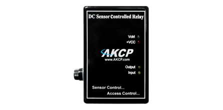 DC Sensor Controlled Relay - The Sensor Controlled Relay can control the electrical power to devices managed over the Internet