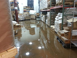 Warehouse Flood Control and Monitoring
