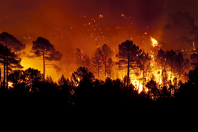 Wildfires a threat to data centers
