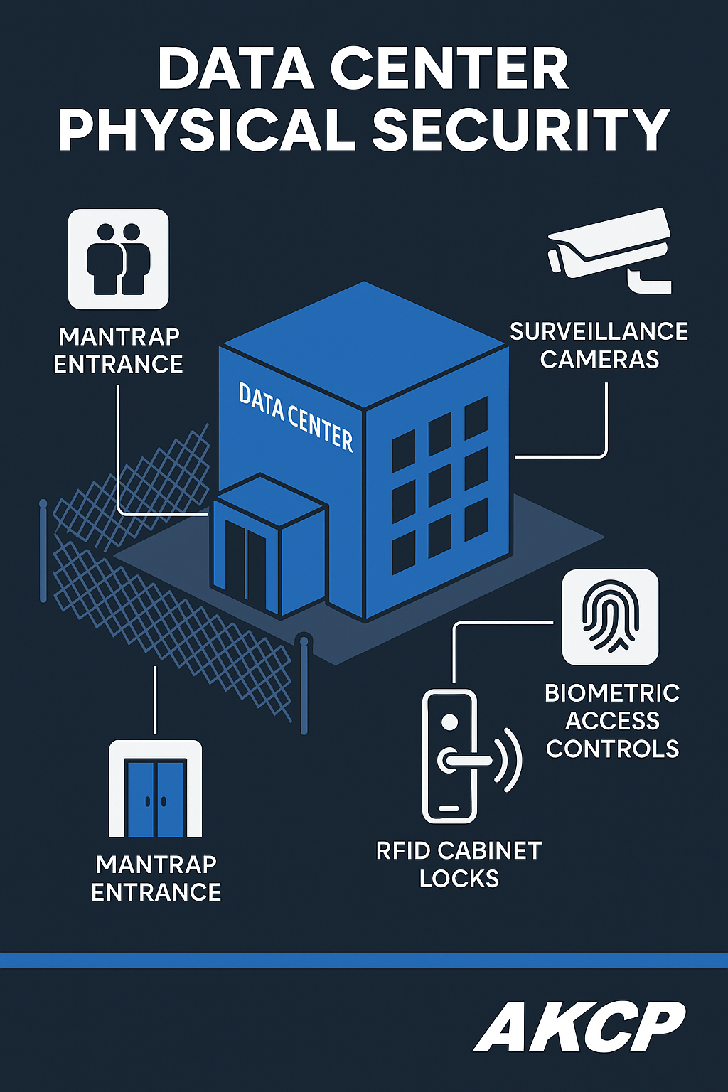 data center physical threats infographic