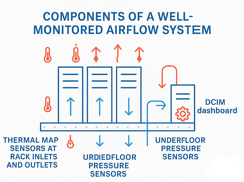 data center airflow comprehensive monitoring