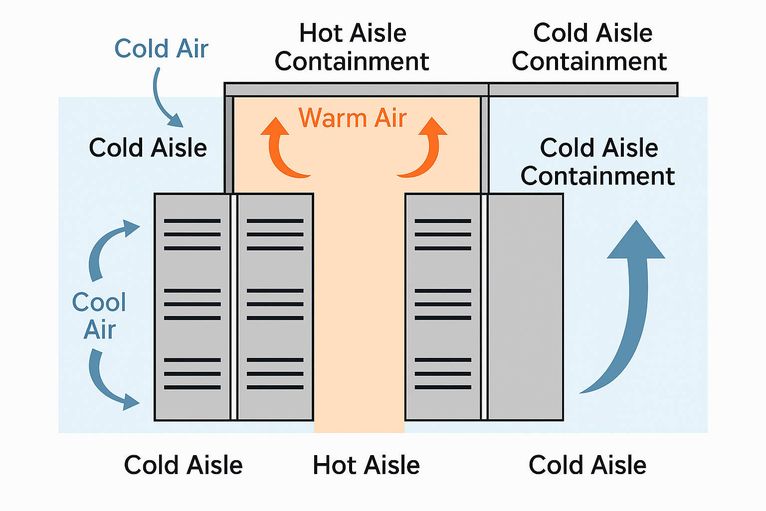 data center containment and airflow