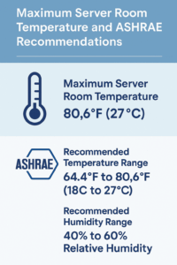 server room temperature guidelines