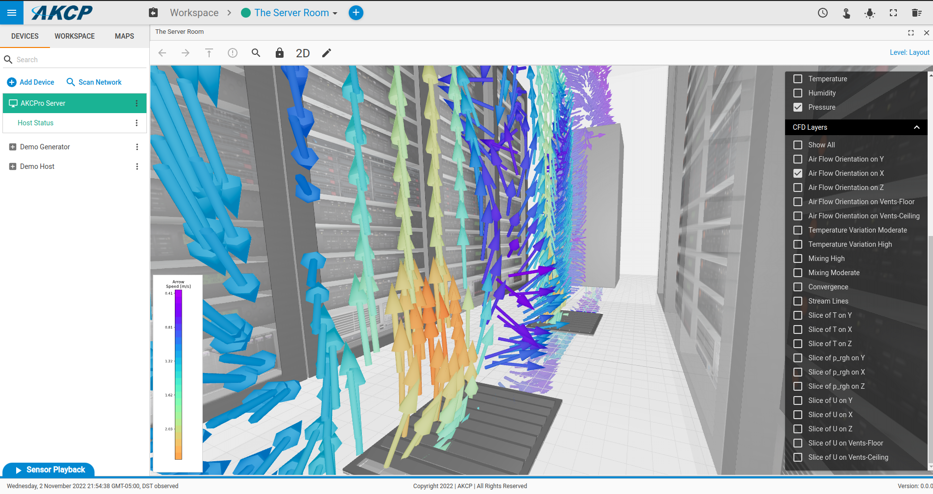 reduce data center energy consumption with sensorCFD