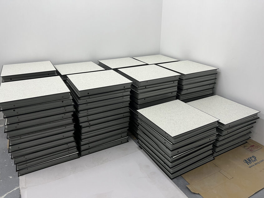 raised access flooring tiles delivered