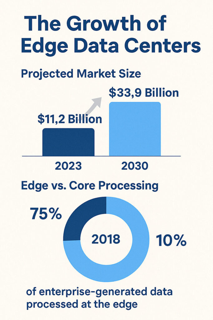 The growth of edge data centers