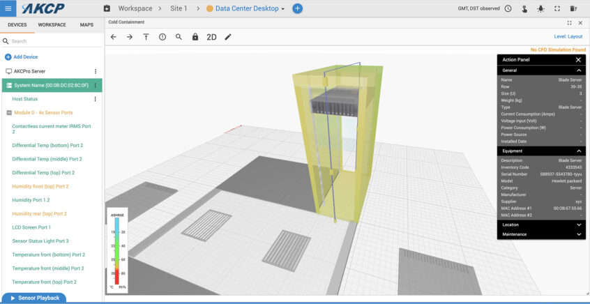 AKCP Releases Software Update with new features for AKCPro Server DCIM