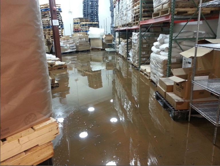Warehouse Flood Prevention