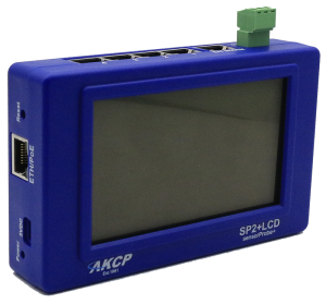 AKCP, the world’s oldest and largest supplier of networked wired and wireless sensor solutions has announced the release of the sensorProbe2+LCD