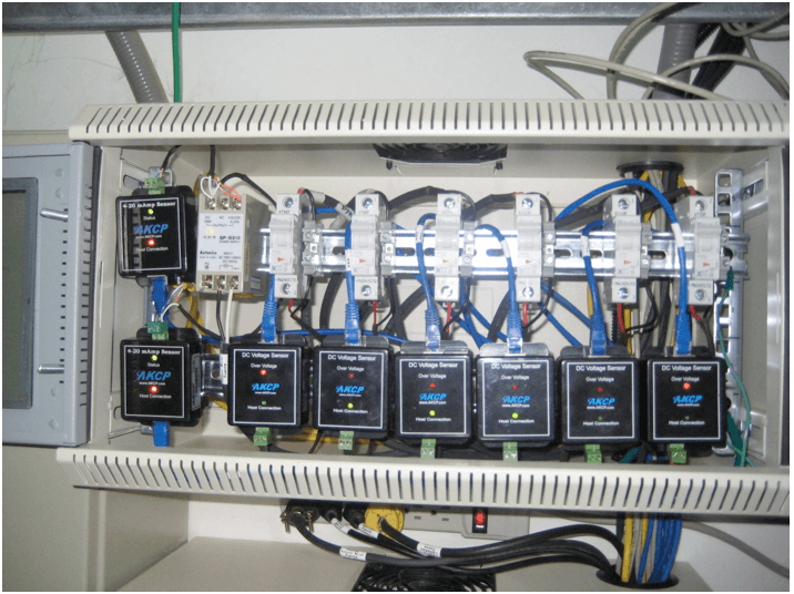 AKCP supplied the securityProbe5E unit