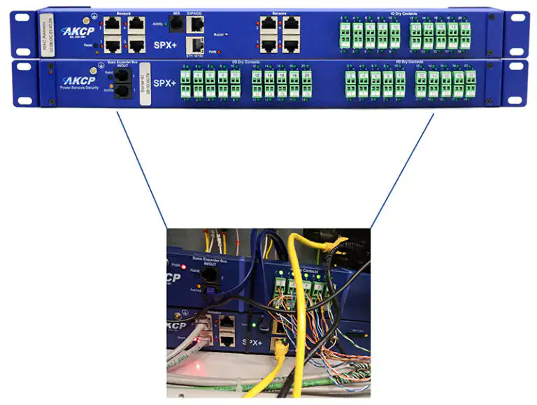 SPX+ installed at customers site (image cropped for operational security)