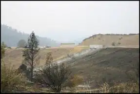 At the Indian Valley Dam and Reservoir