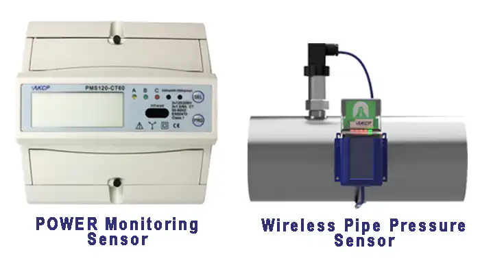AKCP POWER SENSOR AND WIRELESS PIPE PRESSURE SENSOR