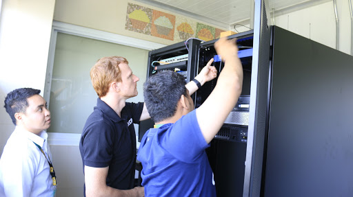 Installing L-DCIM at 4th floor data center