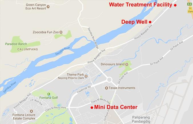 Location of sites referenced in this case study.