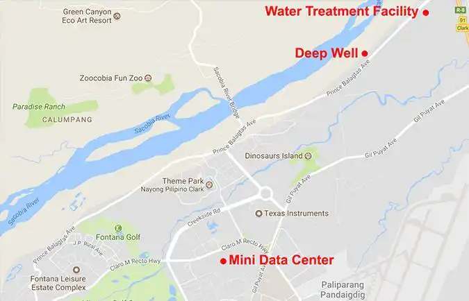 Location of sites referenced in this case study.