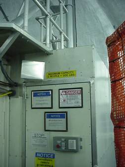 A second sensor was added at the laser table at the bottom of the boresite.