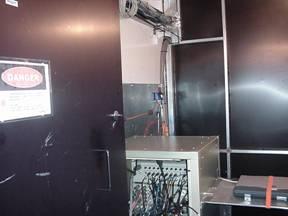 A second sensor was added at the laser table at the bottom of the boresite.