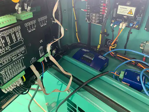SP2+E with LoRa radio antenna, and Modbus Adapter