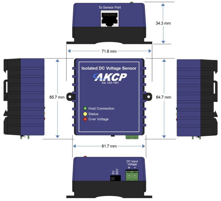 iDCV00 technical drawing