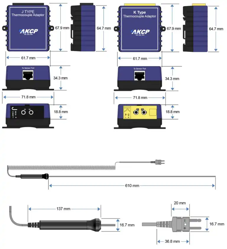 thermocouple tech drawing