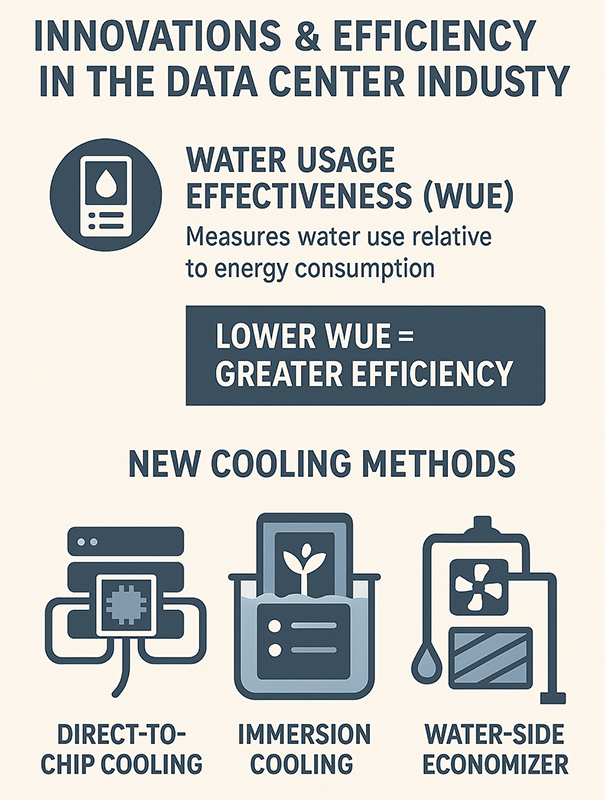 innovations ind Ata center water use