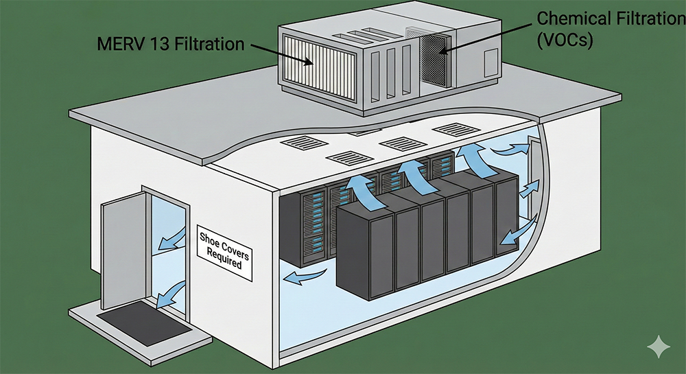 Data Center Air Quality - air filtration