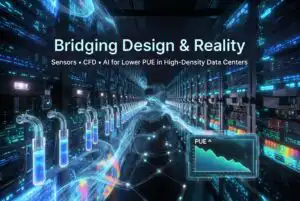 How physical sensors, CFD and AI reduce data center PUE