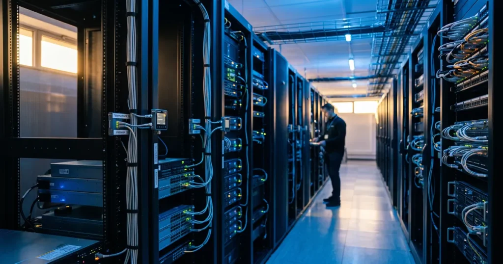 Battery Room Monitoring: The Gases, Temperatures and Signals That Precede a UPS Failure