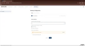 Creating backups in Quicklime