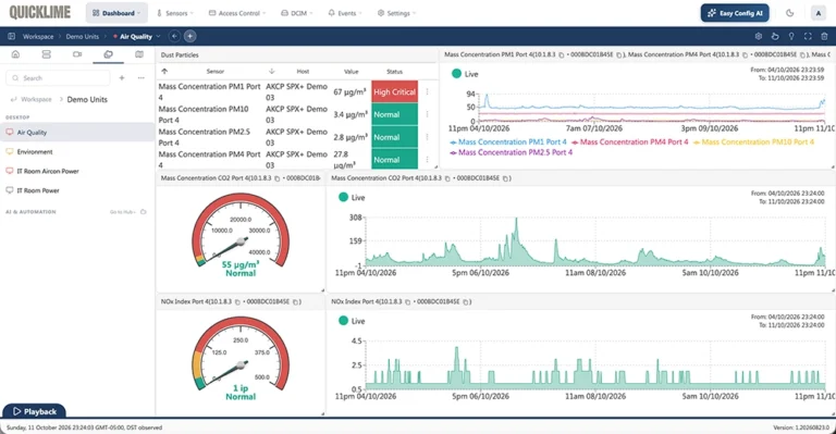 Quicklime Sensor Desktop